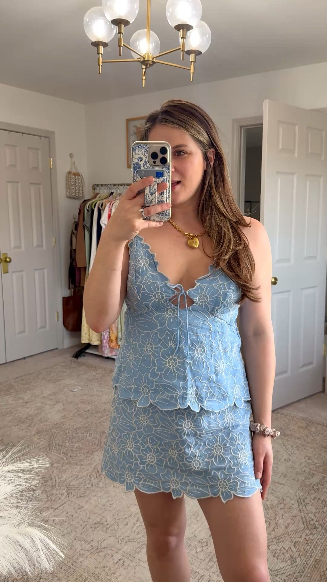 Abercrombie matching set for summer that looks like a linen dress! 

Floral line top and mini skirt 

Heart necklace Julie Vos 


#LTKSpringSale #LTKvlog #LTKgrwm