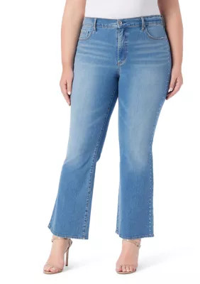 Jessica Simpson Women's Plus Size Mid Rise Bootcut Jeans | Belk