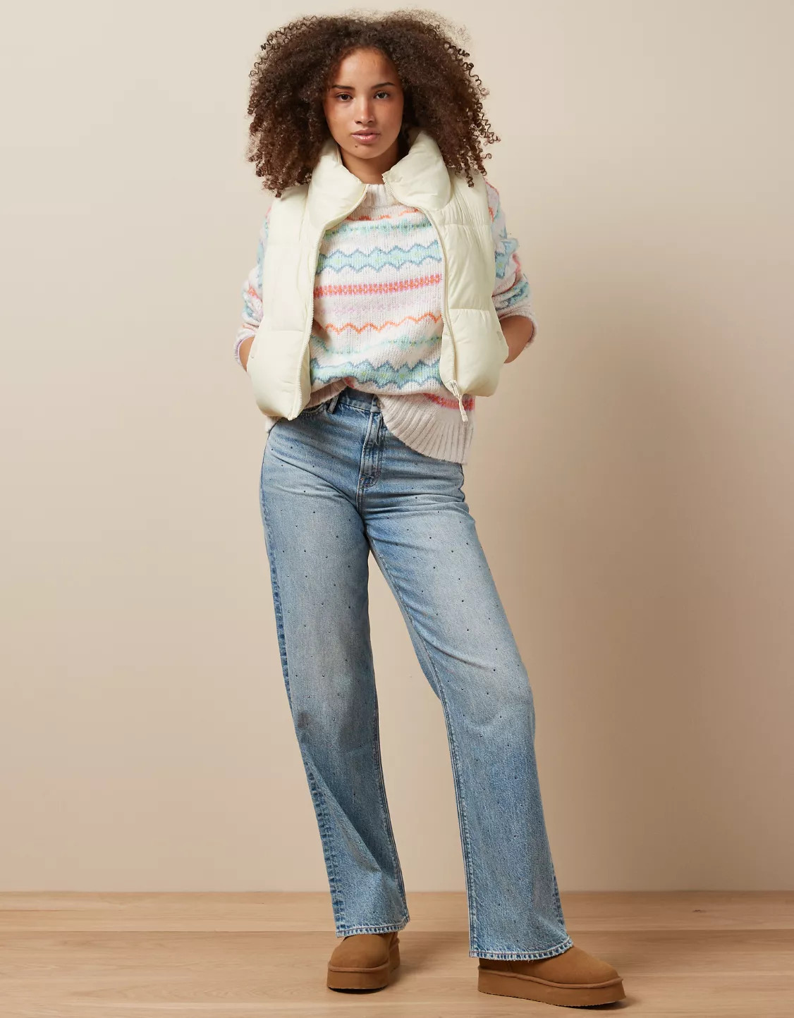 AE Cropped Puffer Vest | American Eagle Outfitters (US & CA)