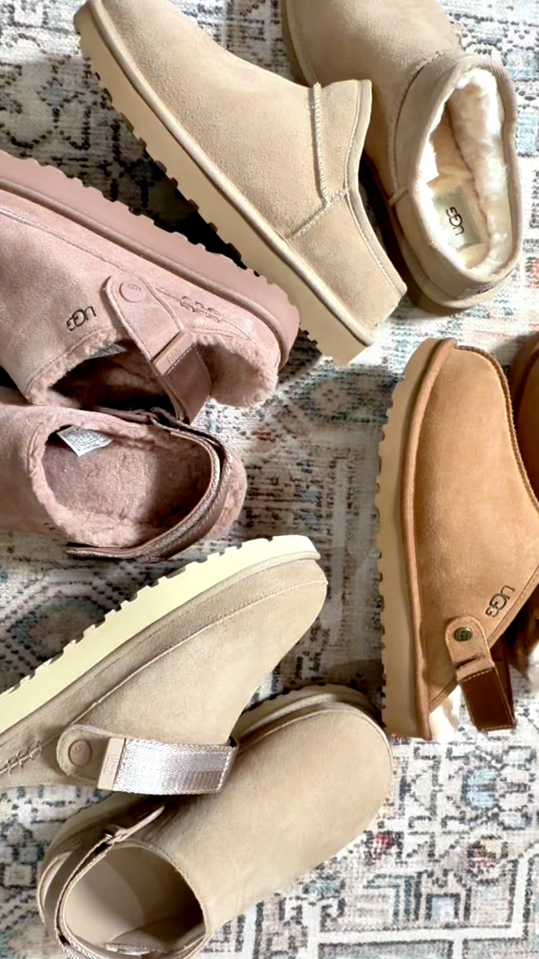 🔥 Uggs on sale! Several options! Size up 1/2 in the Cozy Goldenstar! 

#LTKGiftGuide #LTKFindsUnder100 #LTKSaleAlert