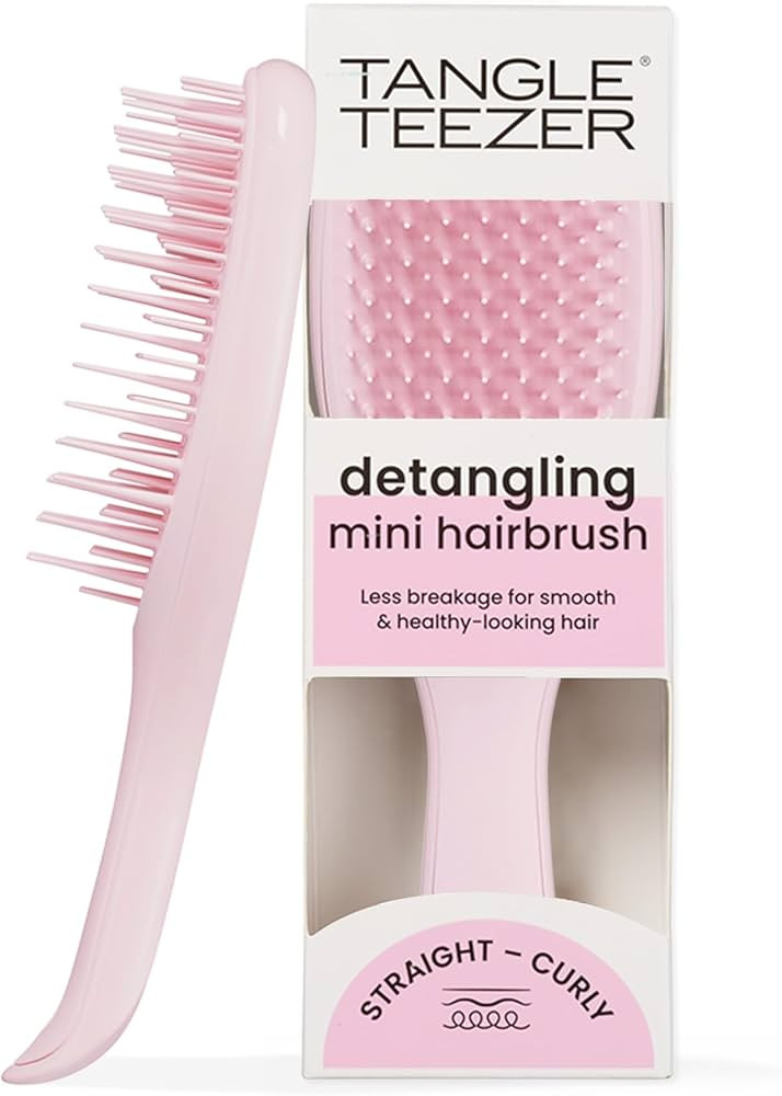 Tangle Teezer Ultimate Detangler Hairbrush, Eliminates Knots & Reduces Breakage, Mini Hair Brush ... | Amazon (US)