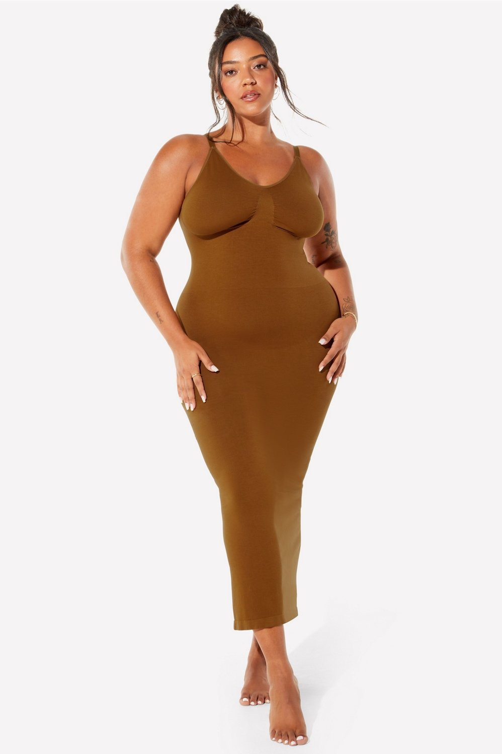 Smooth As Hell Shaping Maxi Dress | Fabletics