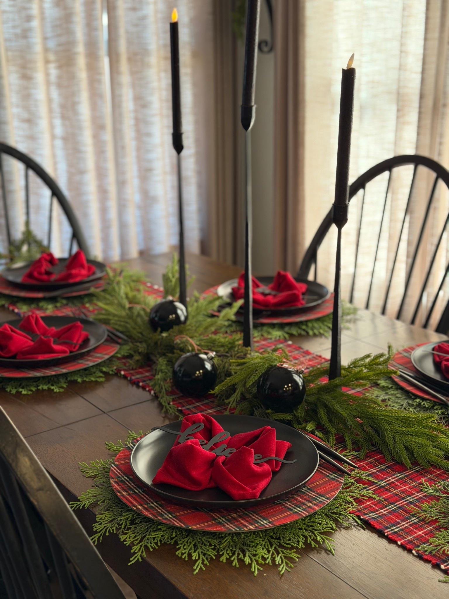 Here’s a fun yet simple tablescape idea using the pretty poinsettia napkin fold idea. 

#LTKHoliday #LTKHome #LTKSeasonal