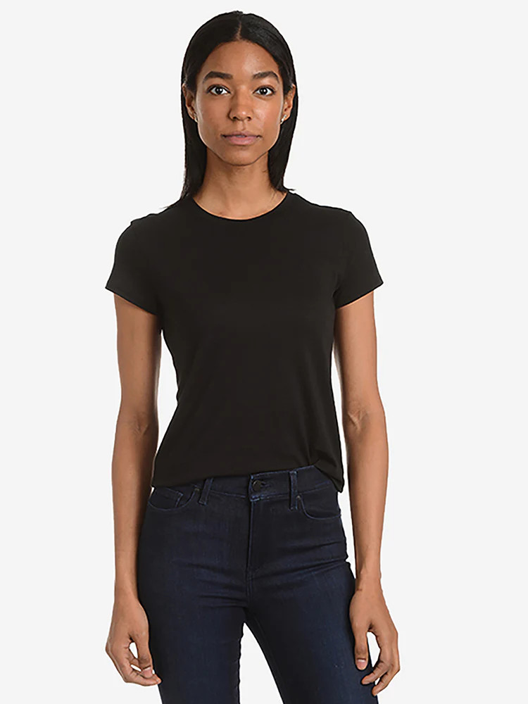 Women's Fitted Crew Marcy Tee - Mott & Bow | Mott & Bow