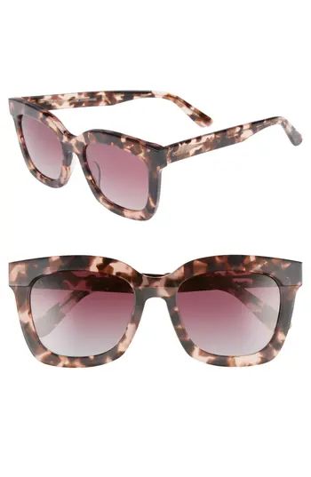 Women's Diff Carson 53Mm Polarized Square Sunglasses - | Nordstrom