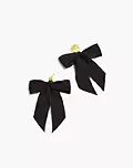 Satin Bow Statement Earrings | Madewell