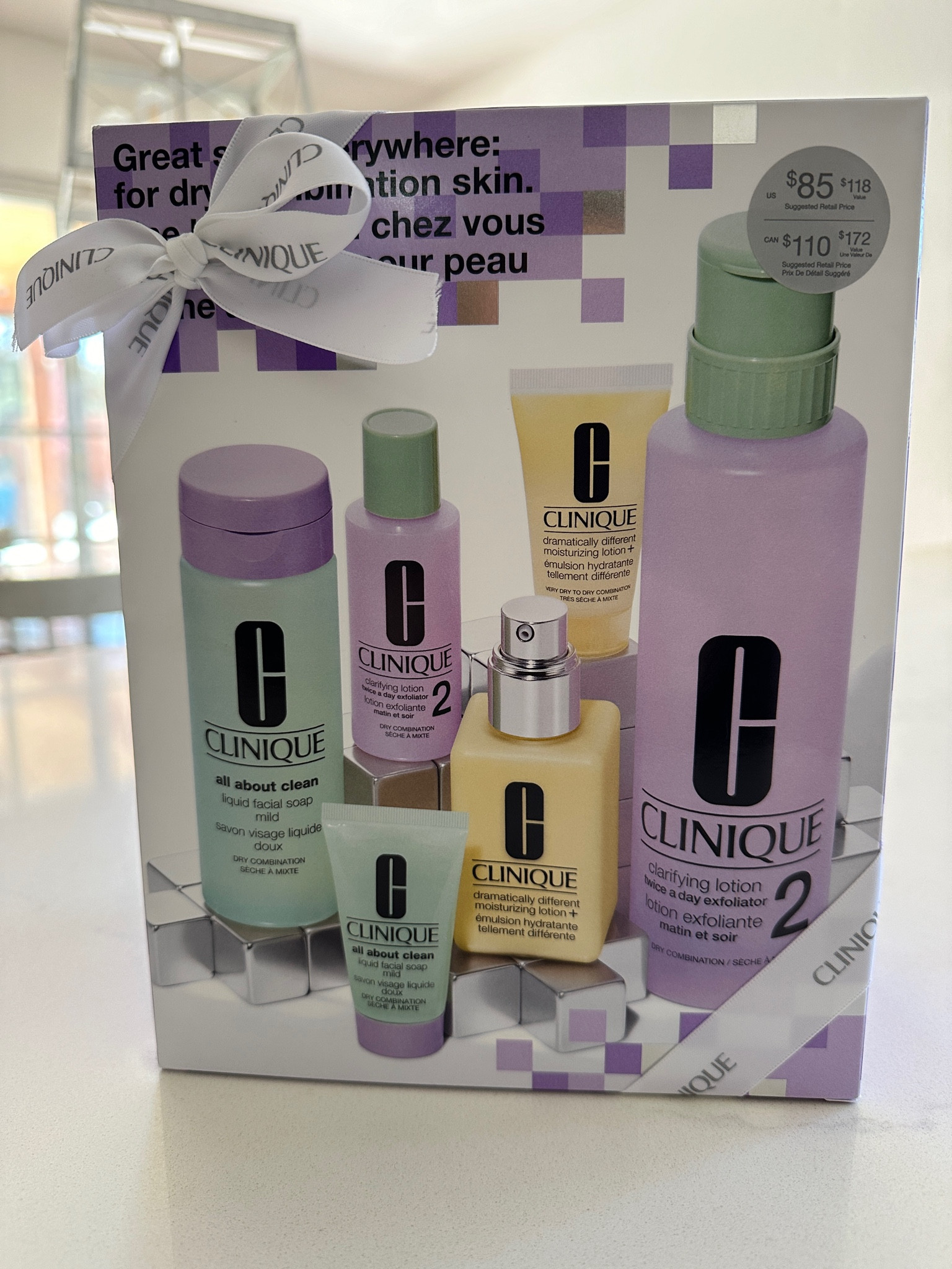 I’ve been using Clinique on and off since I was 15 years old! I’m 44 and people always ask me what I use and this is one of the systems I swear by because it’s simple and fragrance free! Save and ton of money with this bundle that comes with full size and mini sizes of my favorite products! 💗

#LTKFindsUnder100 #LTKHoliday #LTKBeauty