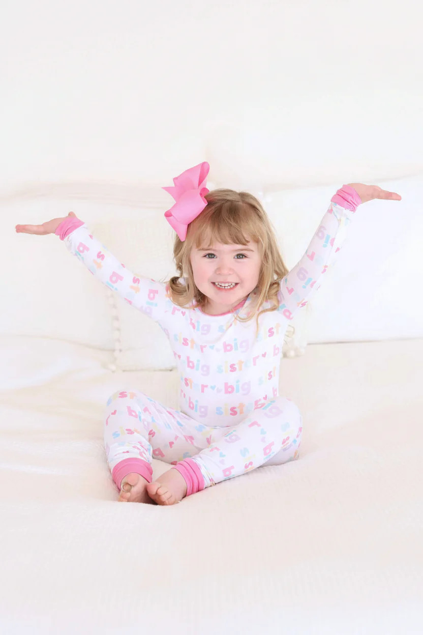 Big Sister Two Piece Pajama Set | Caden Lane
