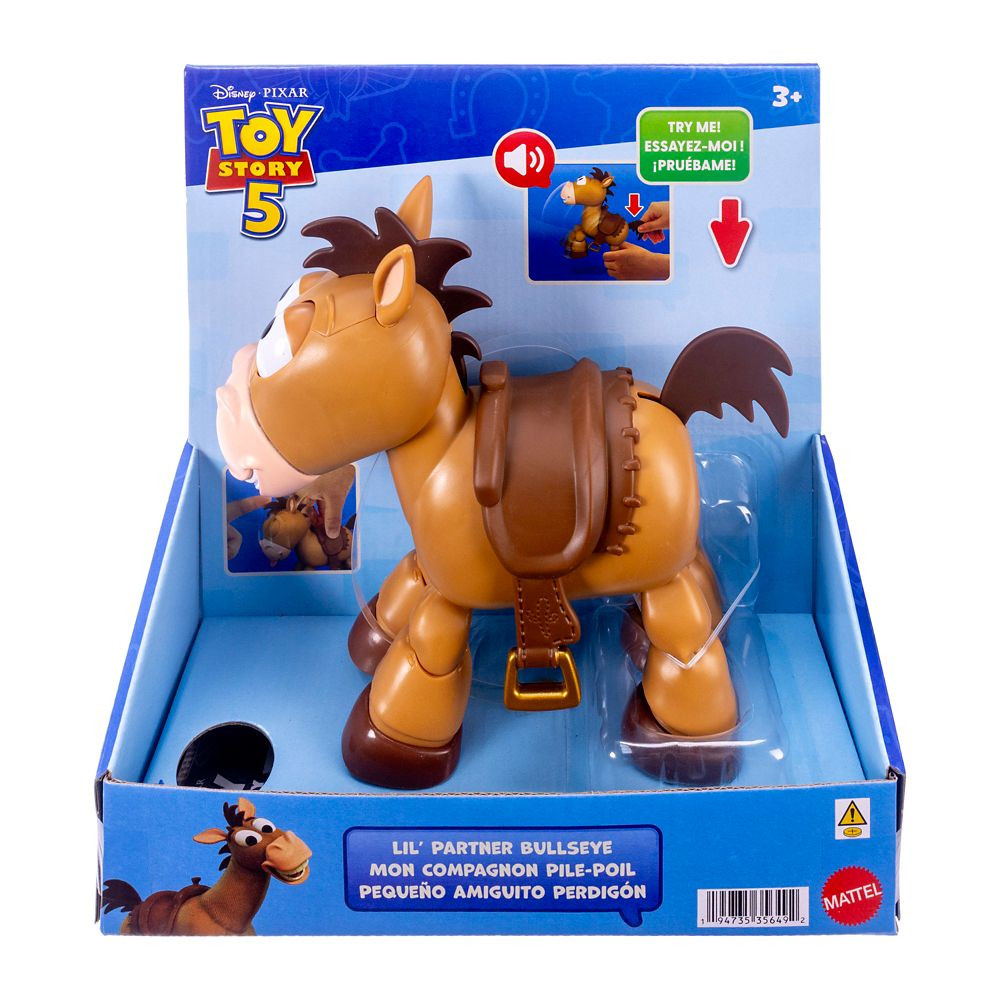 Bullseye Lil' Partner Action Figure with Sound by Mattel – Toy Story 5 | Disney Store | Disney Store