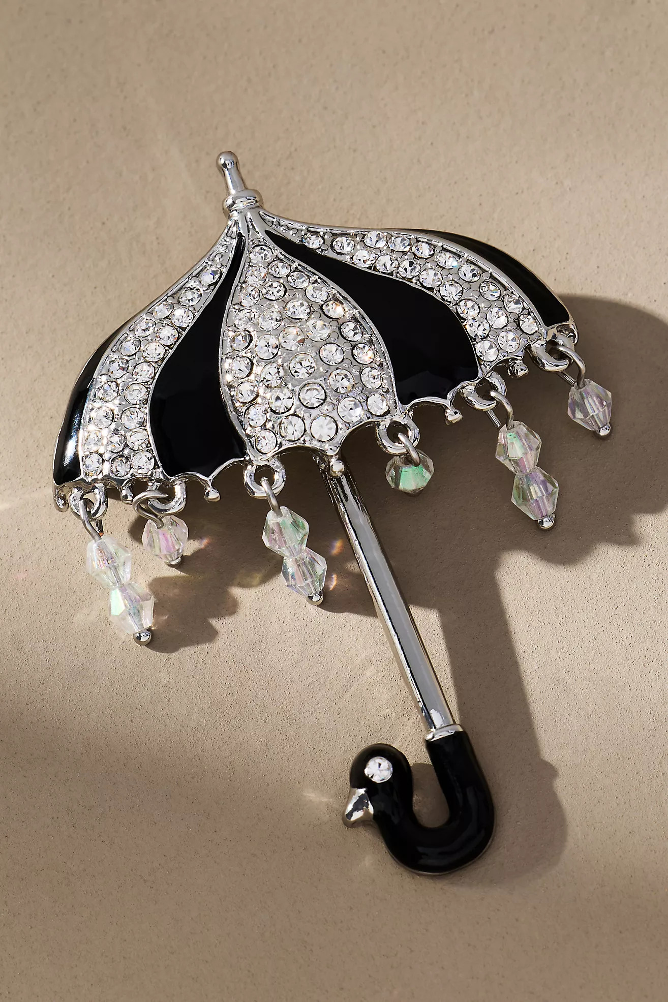 Mixed Crystal Animal Icon Brooch | Anthropologie (US)