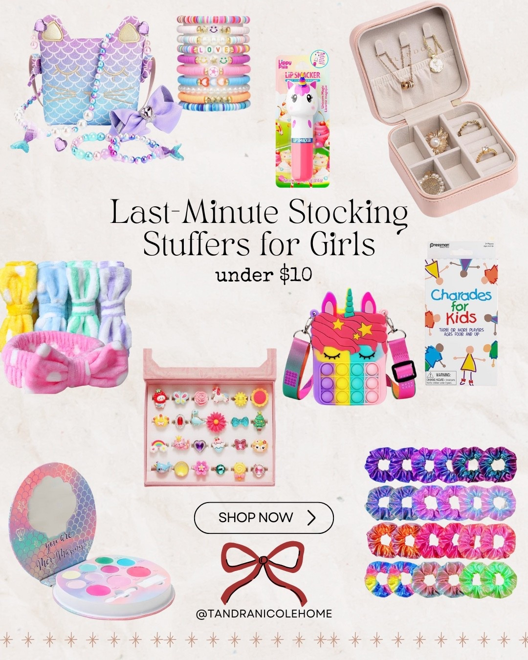 Last-minute stocking stuffers for girls under $10 ✨
Fun, colorful little finds that feel special without blowing the budget, perfect for toddlers, big kids, and everyone in between.

From hair accessories and jewelry to small toys and creative play, these are the kind of stocking stuffers that actually get used (and loved). Saving this list for those last-minute “oh wait, I need a few more things” moments 🙋‍♀️🎄

👉 All linked here and under  $10


stocking stuffers for girls, girls gifts under $10, kids stocking stuffers, affordable Christmas gifts, budget friendly gifts for girls, last minute Christmas gifts


#LTKHoliday #LTKGifts #StockingStuffers #GiftsForGirls #BudgetChristmas

#LTKKids #LTKHoliday #LTKGiftGuide