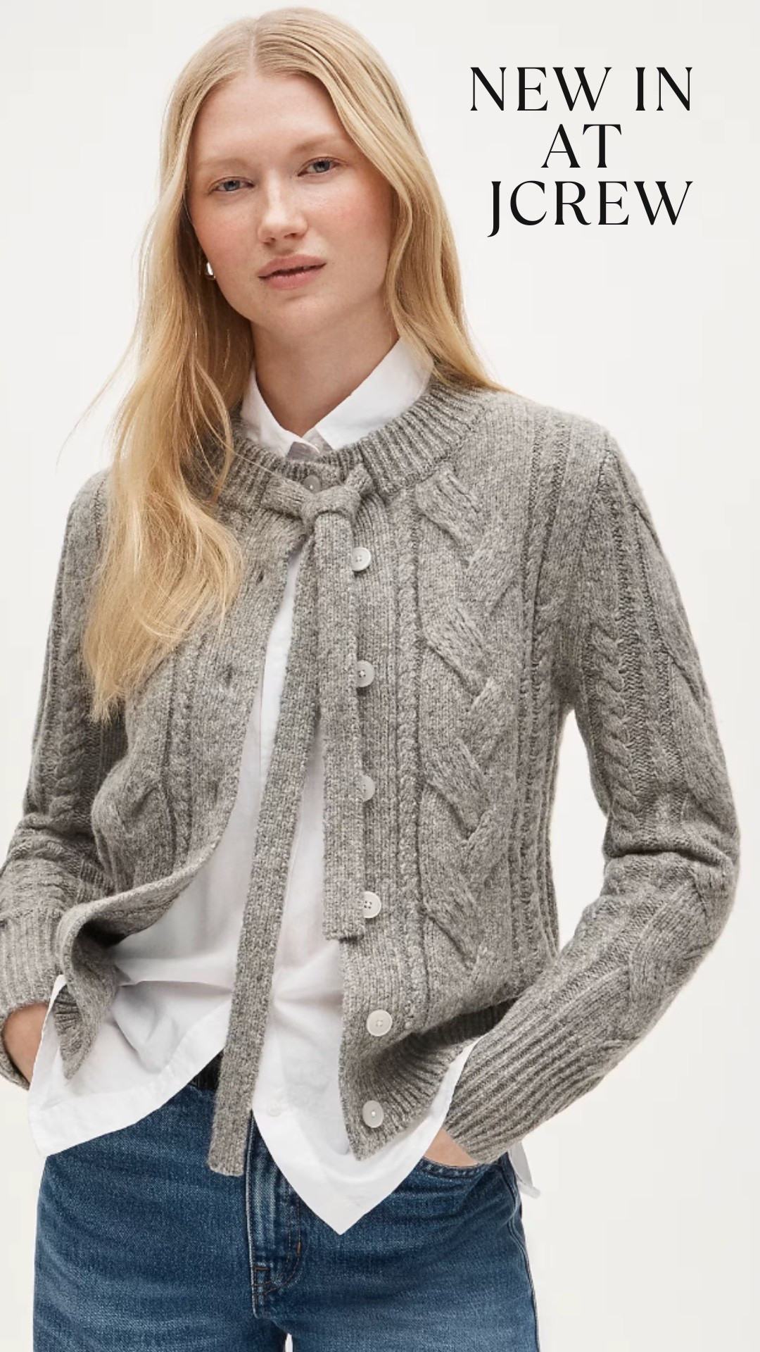 JCrew just dropped a few new goodies. From cashmere to cardigans and timeless trench coats. Here’s what has caught my eye.
