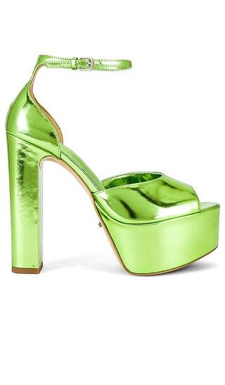 Jayze Heel in Lime Glimmer | Revolve Clothing (Global)