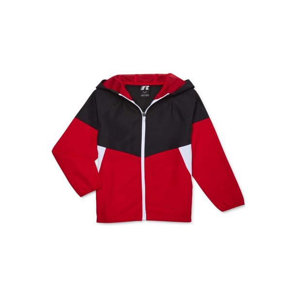 Russell Packable Kids Windbreaker Jacket, Sizes 6-18 | Walmart (US)