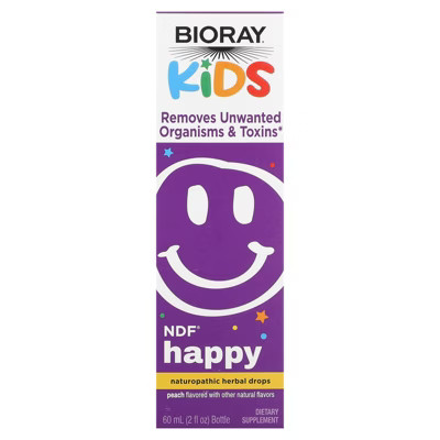 Bioray Kids, NDF Happy, Peach, 2 fl oz (60 ml) | Target