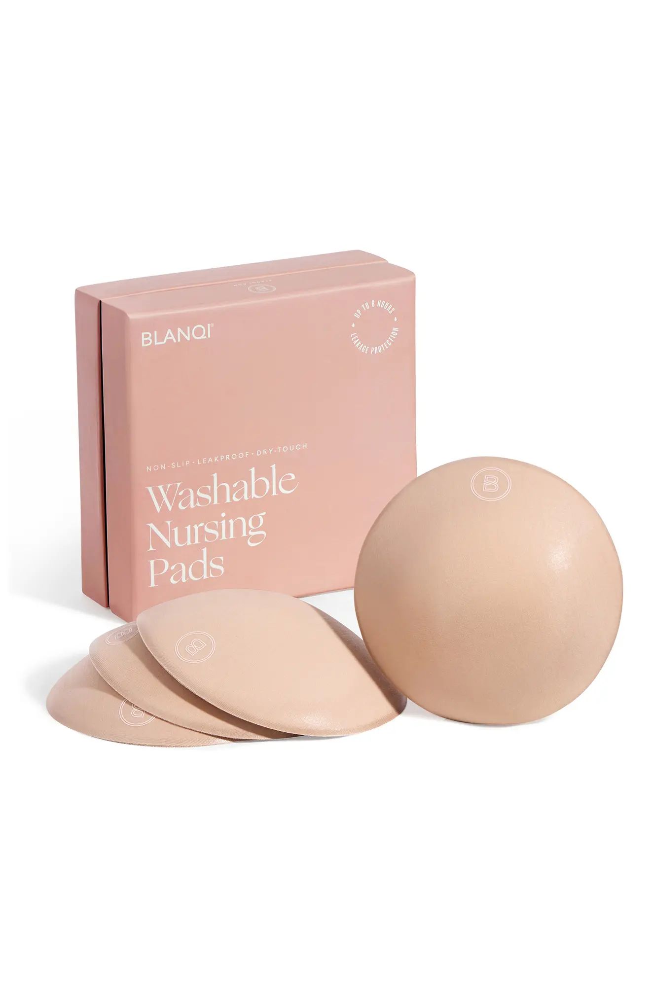 BLANQI Washsable Nursing Pads in Nude at Nordstrom | Nordstrom