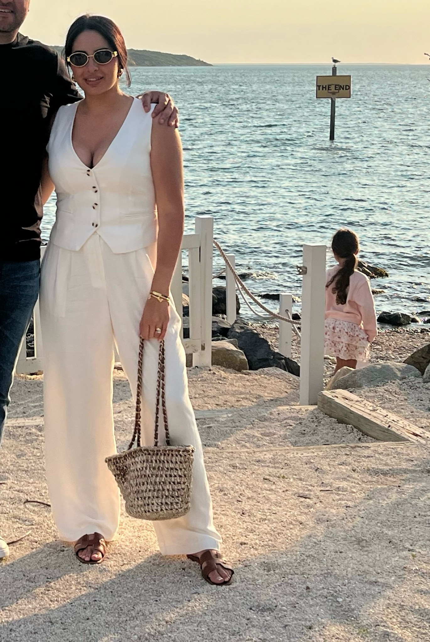 White vest, white pants, white matching set 

#LTKSeasonal #LTKSummerSales