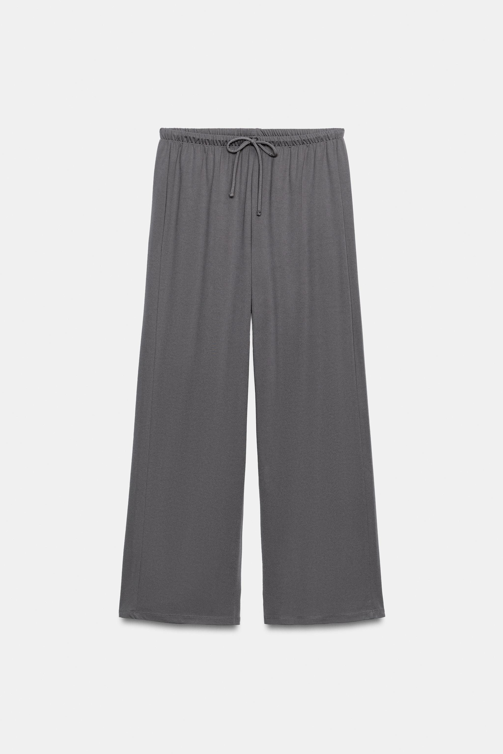 FLOWING DRAWSTRING TROUSERS | Zara UK