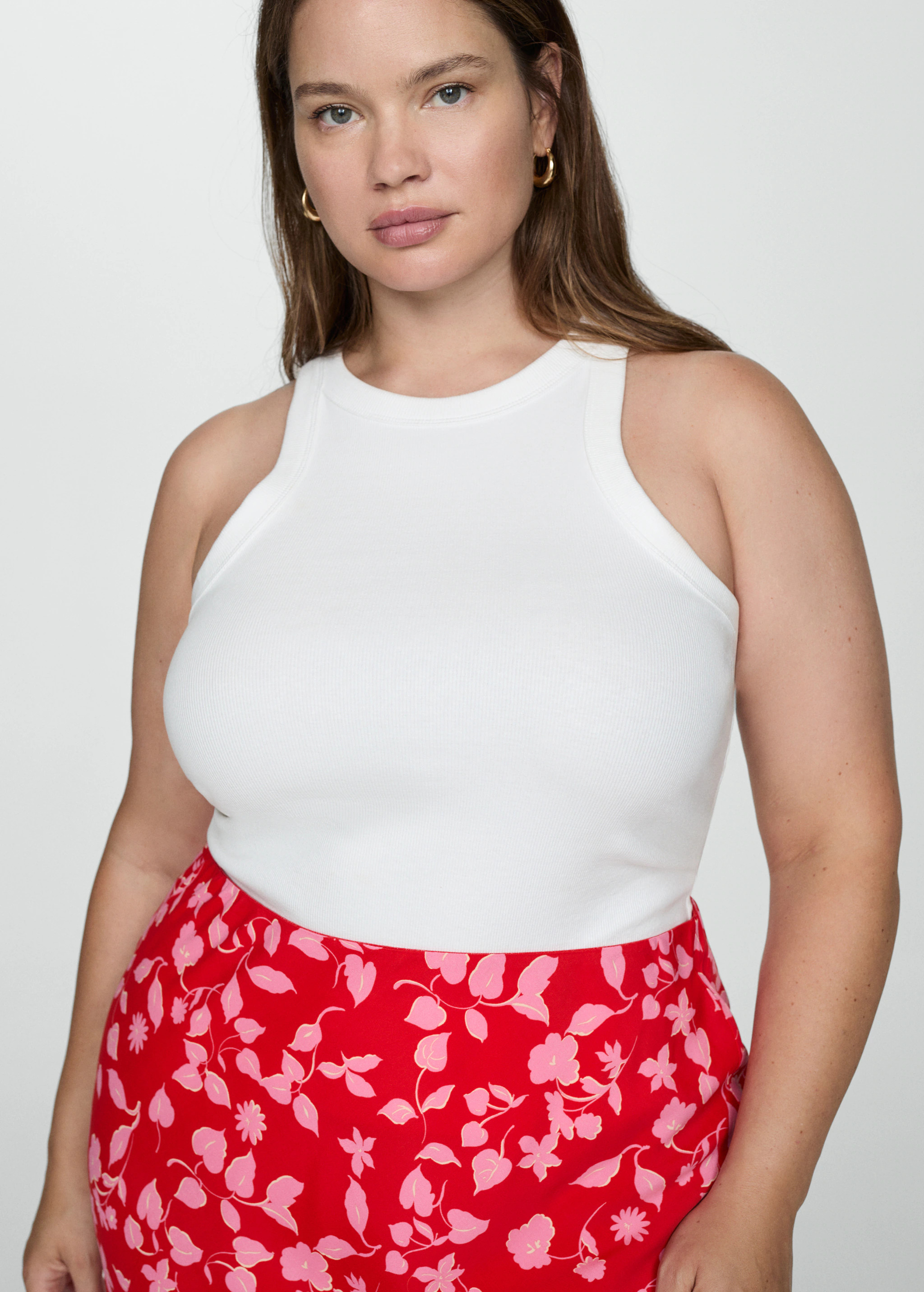 Printed long skirt - Woman | MANGO United Kingdom | MANGO (UK)
