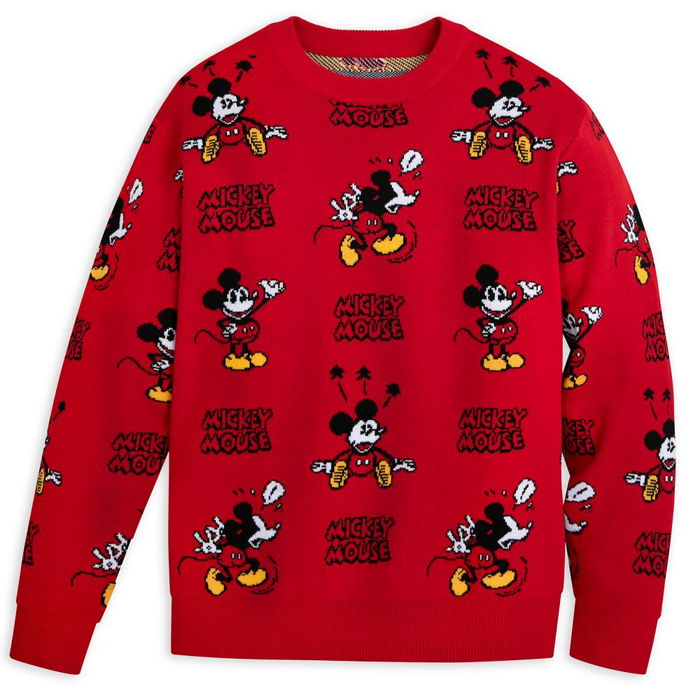 Mickey Mouse Pullover Knit Sweater for Adults | Disney Store