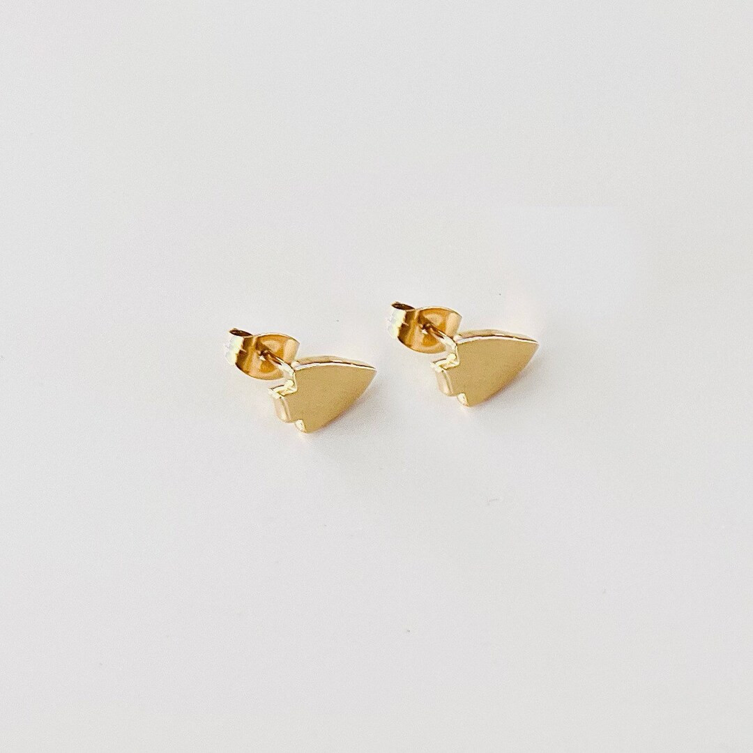 Kansas City Inspired Chief Silver or Gold Arrowhead Earrings - Etsy | Etsy (US)