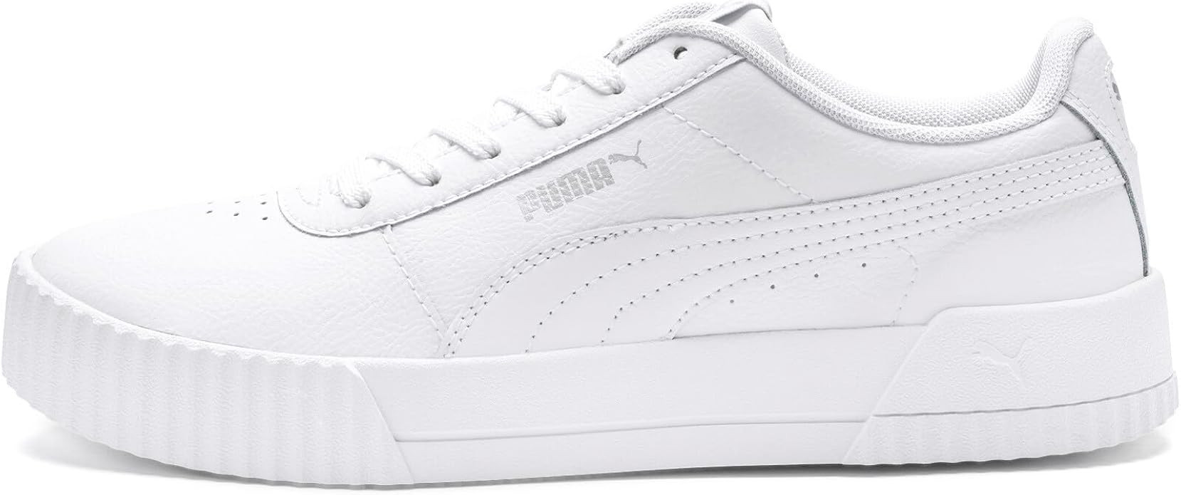PUMA womens Carina Leather Sneaker | Amazon (US)