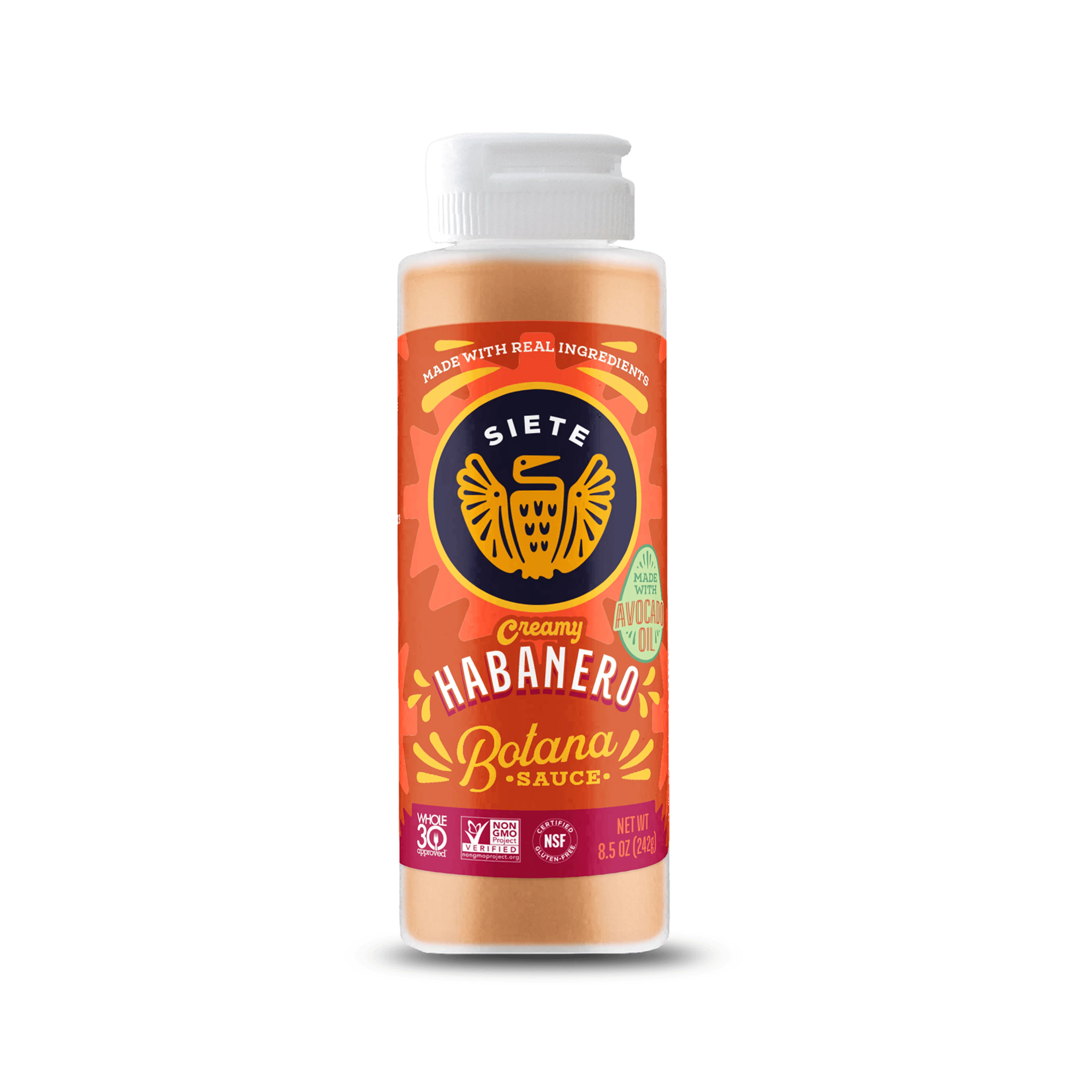 Siete Family Foods, Creamy Habanero Botana Sauce, 8.5 oz | Walmart (US)
