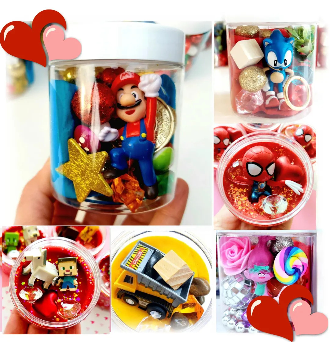 Playdough Jars, Playdough Kit, Party Favors for Kids, Sensory Kit, Playdough Jar, Sensory Bin, Bi... | Etsy (US)