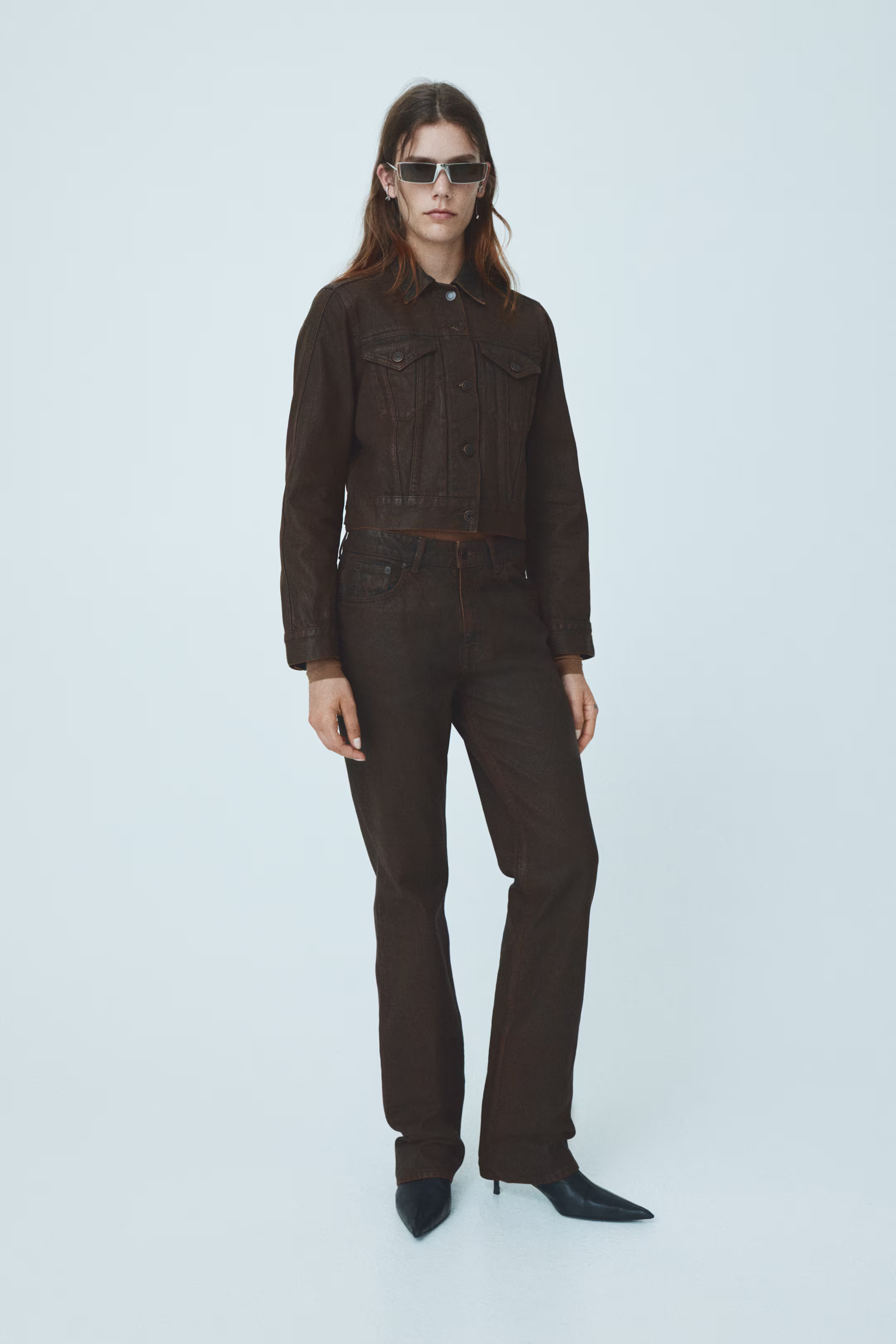 Coated Denim Jacket | H&M (US + CA)