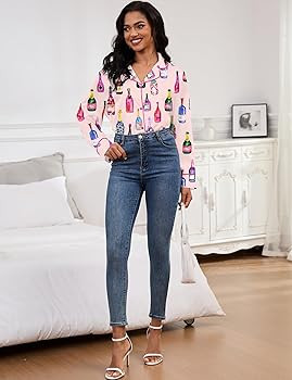 SHESHOW Satin Pajamas for Women Set Long Sleeve Button Down Sleepwear 2 Piece Nightwear Women Pjs... | Amazon (US)