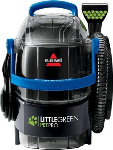 BISSELL - Little Green Pet Pro Corded Deep Cleaner - Cobalt Blue/Titanium | Best Buy U.S.