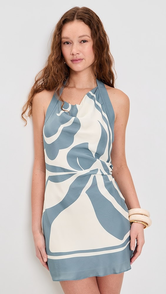 Lilou Halter Silk Mini Dress | Shopbop