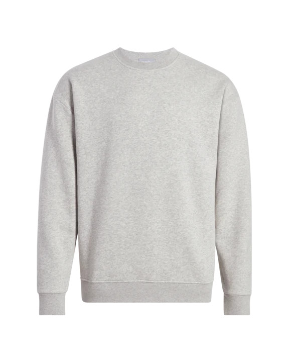 Men's Classic Crewneck Sweatshirt | Heather Grey | Nuuds US