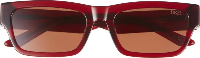 Izzy 56mm Polarized Rectangular Sunglasses | Nordstrom