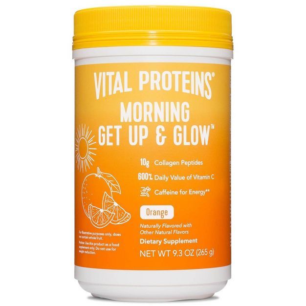Vital Proteins Morning Get Up and Glow Orange Supplements | Target