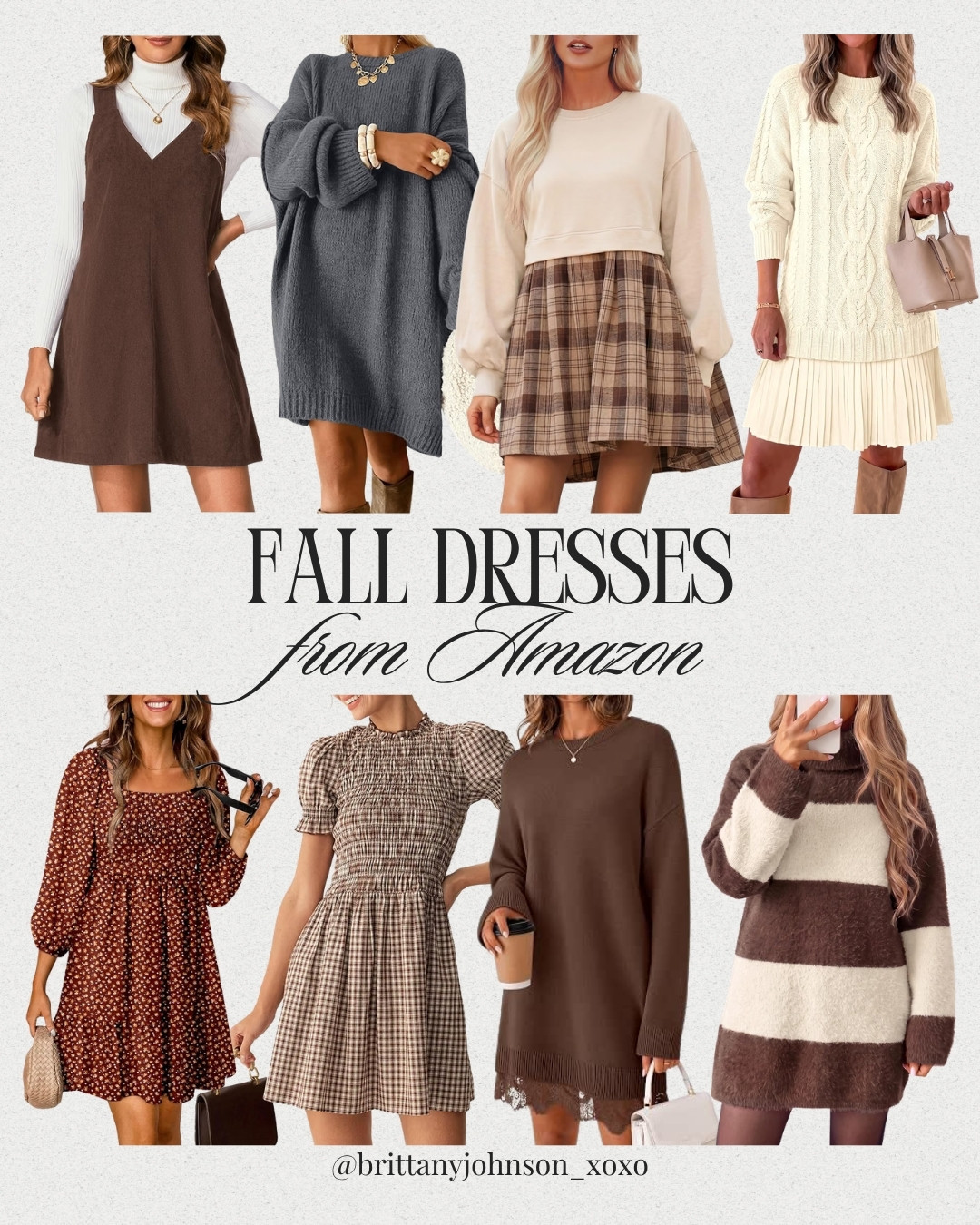 Fall dress season is officially here!!🤎🍂 From sweater styles to pretty prints, these Amazon dresses are perfect for everything on your fall calendar! 

 #LTKootd #LTKSeasonal #LTKSaleAlert
