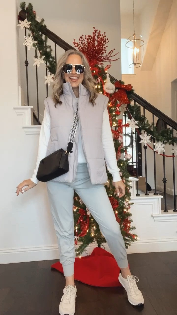 Sporty casual inspo
These joggers are sooo soft and the vest is adorable!
Wearing a medium in all

Over 40 fashion/ affordable style / elevated chic / effortless style / fall fashion / fall style / casual chic / style over 50/ Mundoven/ Amazon /

#LTKfindsunder50 #LTKover40 #LTKstyletip