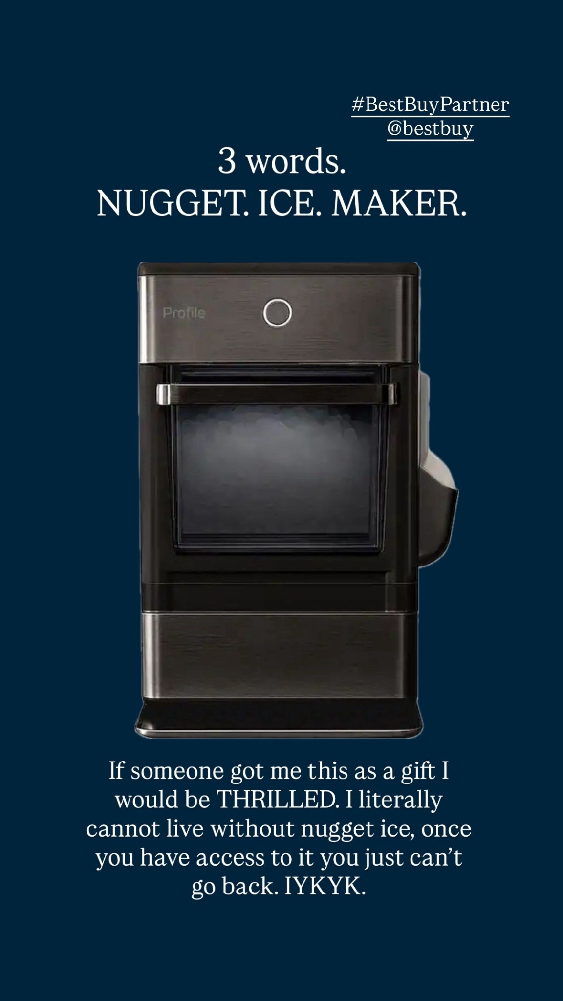 #BestBuyPartner @bestbuy truly has the BEST gifts for around the house. If you’re looking for gifts for your partner, parents, in-laws, or even yourself - Best Buy is the place to be. I linked some of my favorite gift ideas down below - that nugget ice maker is a MUST and obviously every one needs a stand mixer:) Happy gifting! 