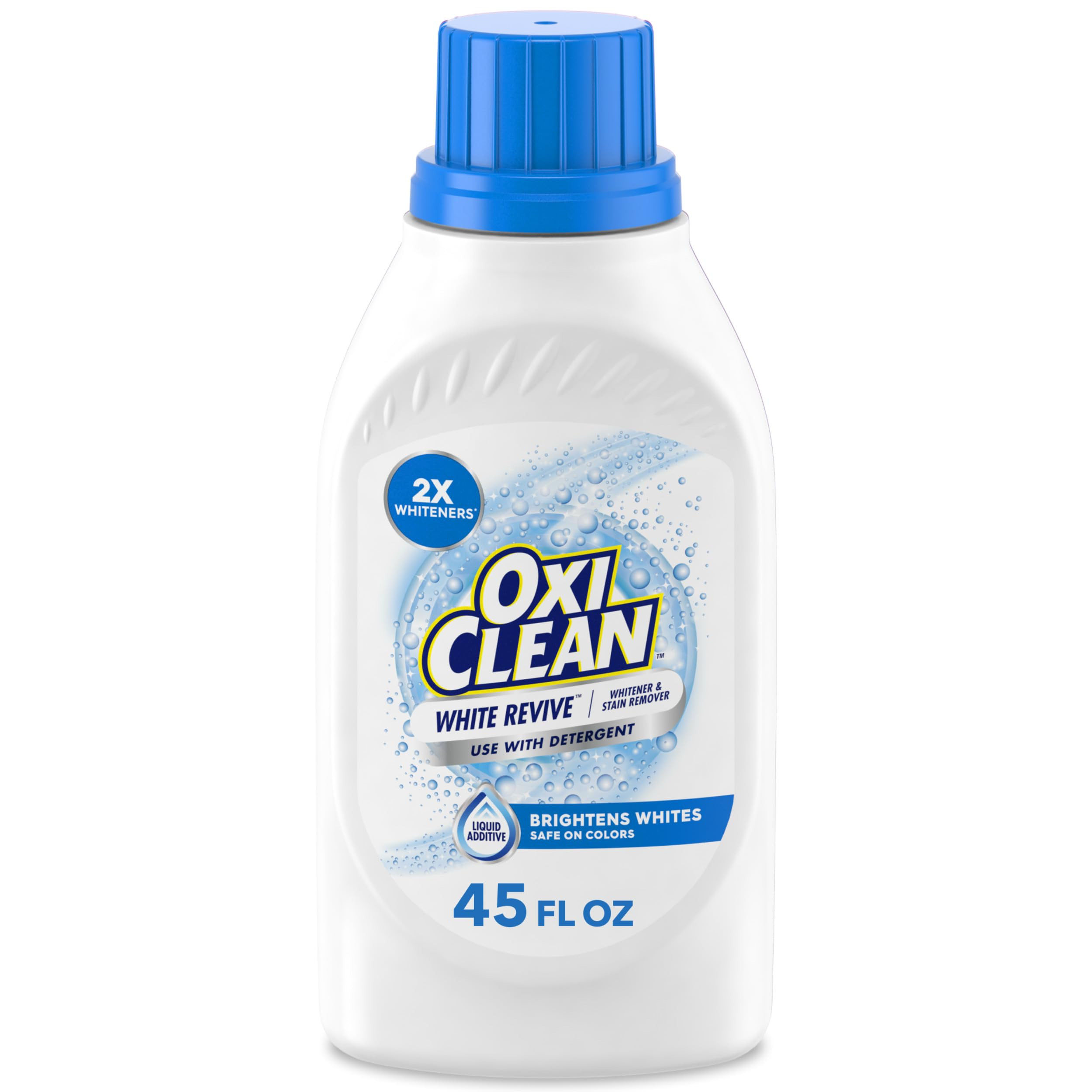 OxiClean White Revive Whitener & Stain Remover Liquid Additive, Water-Activated Oxygen Bleach for... | Amazon (US)
