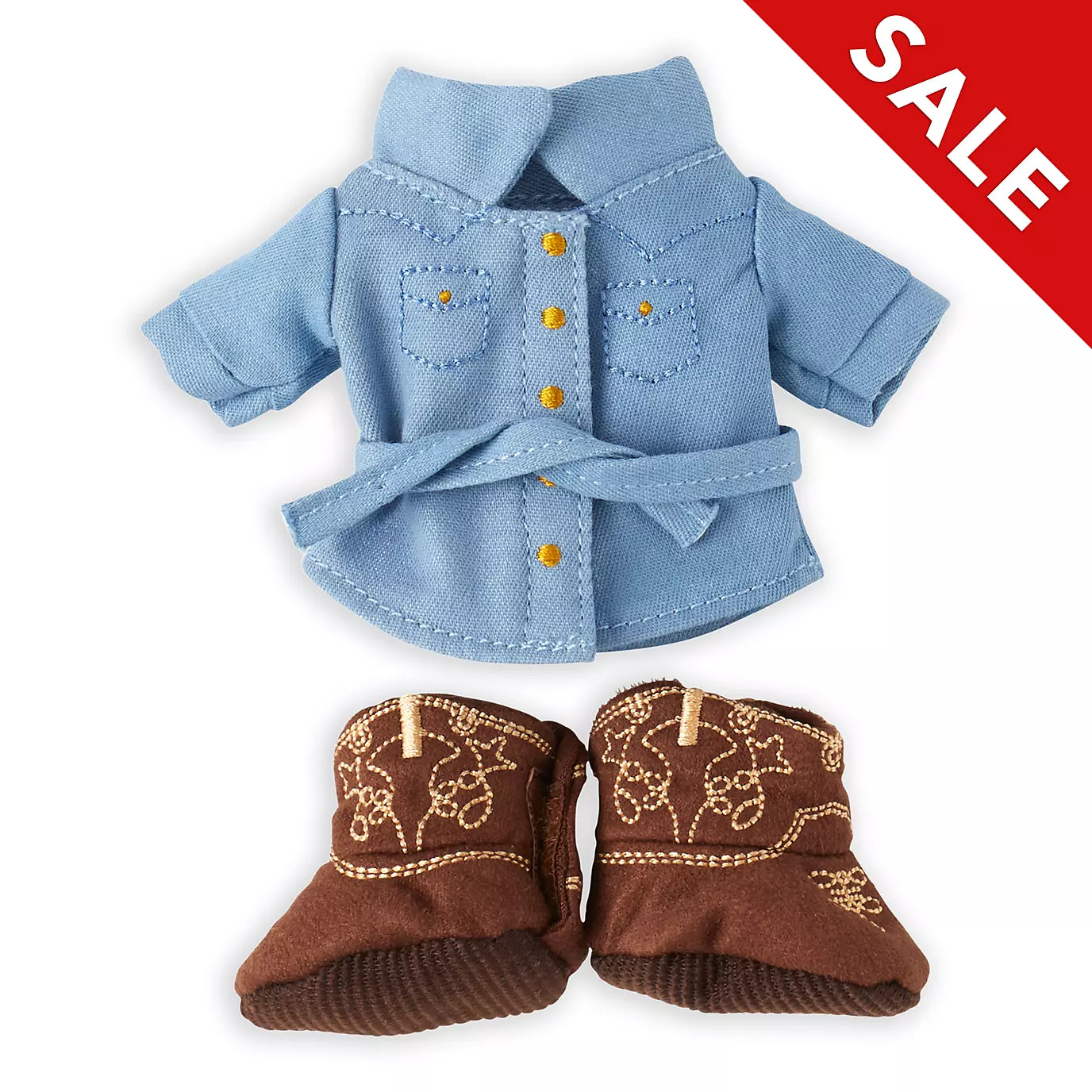 Disney Store nuiMOs Small Soft Toy Denim Shirt and Boots Set | shopDisney (UK)