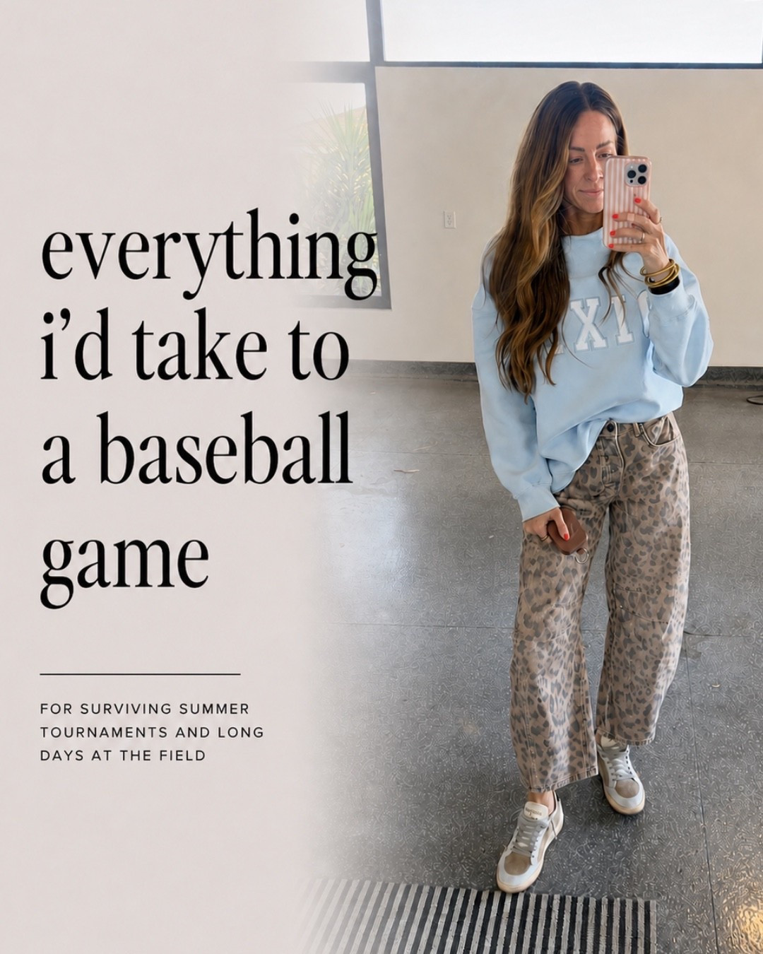 if you’re a baseball mom… you already know 😅⚾️
long days at the field call for the right essentials — these are my must-haves that get me through every game, snack break, and long inning. What are your ballpark essentials??
