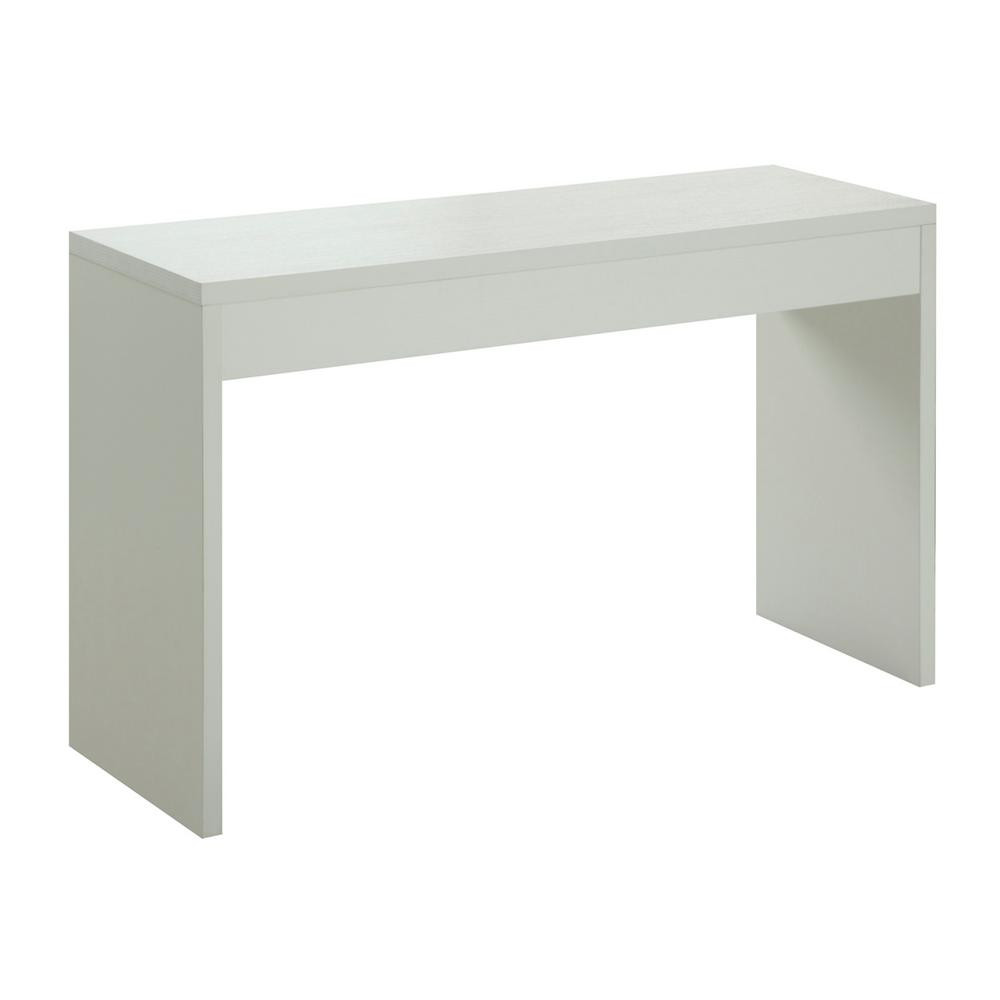 Northfield White Console Table | The Home Depot