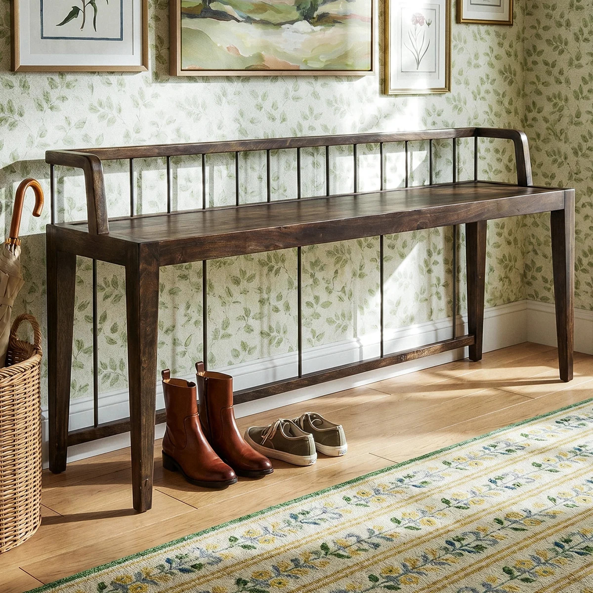 Cili Solid Wood Bench | Wayfair North America