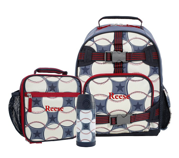Mackenzie Play Ball Glow-in-the-Dark Backpack & Lunch Bundle, Set of 3 | Pottery Barn Kids