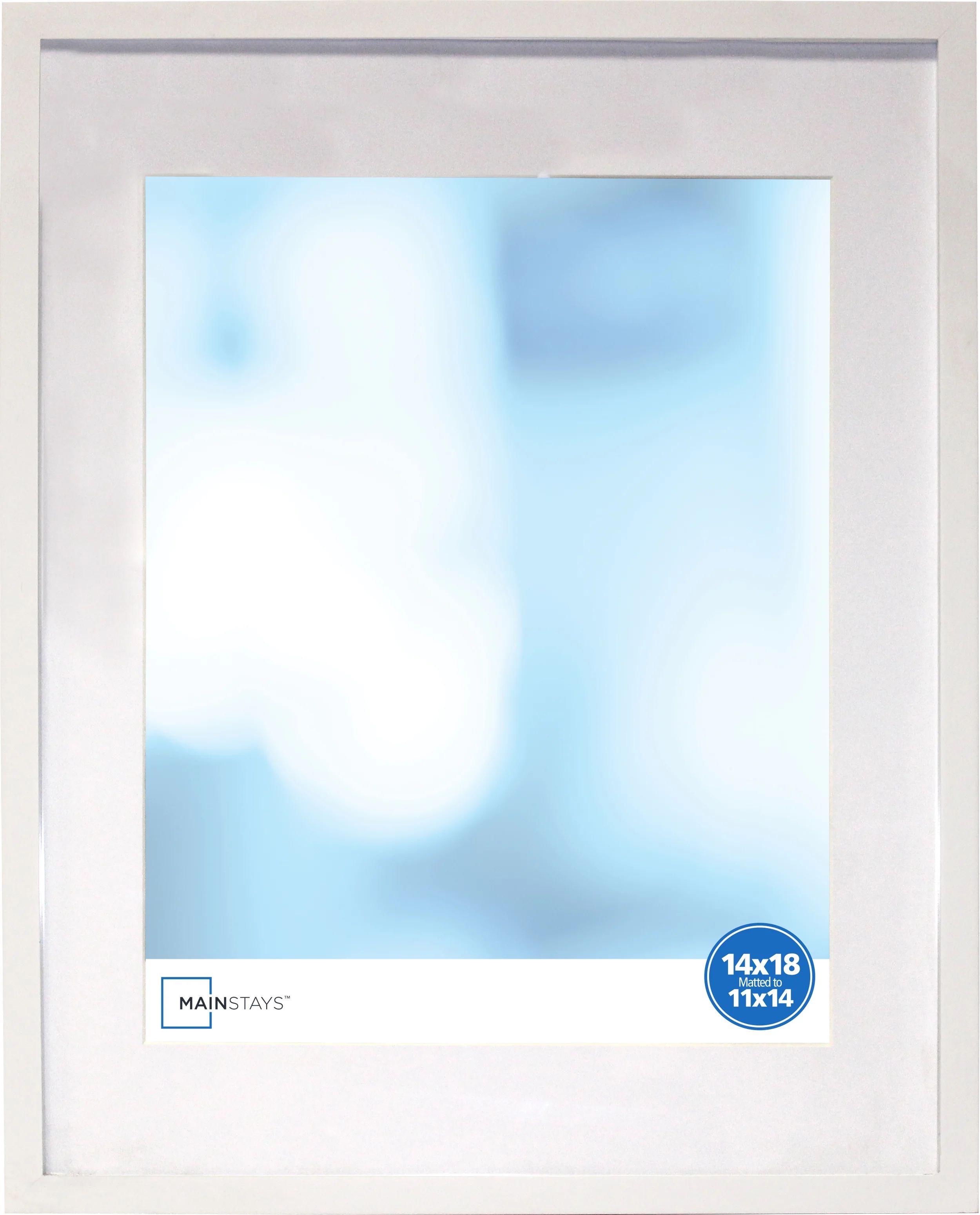 Mainstays14x18 Matted To 11x14 Linear White Frame | Walmart (US)