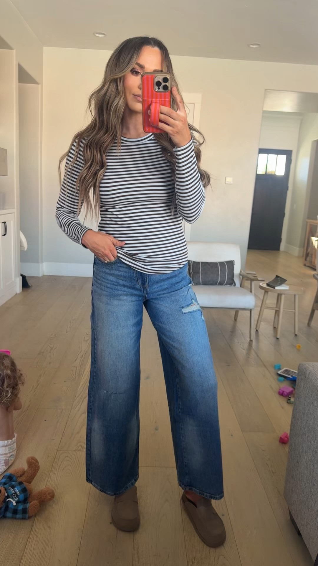 $8 tops at Walmart! Wearing medium
Jeans $20 size 7

#LTKSaleAlert #LTKOver40 #LTKTall