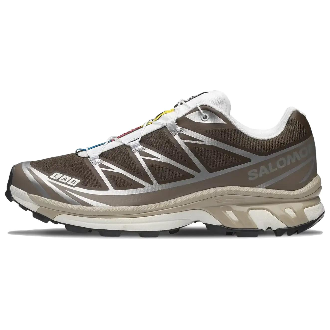 SALOMON XT-6 Earth Brown Walnut Unisex Sneakers Footwear-Silver L49209900 | Joom