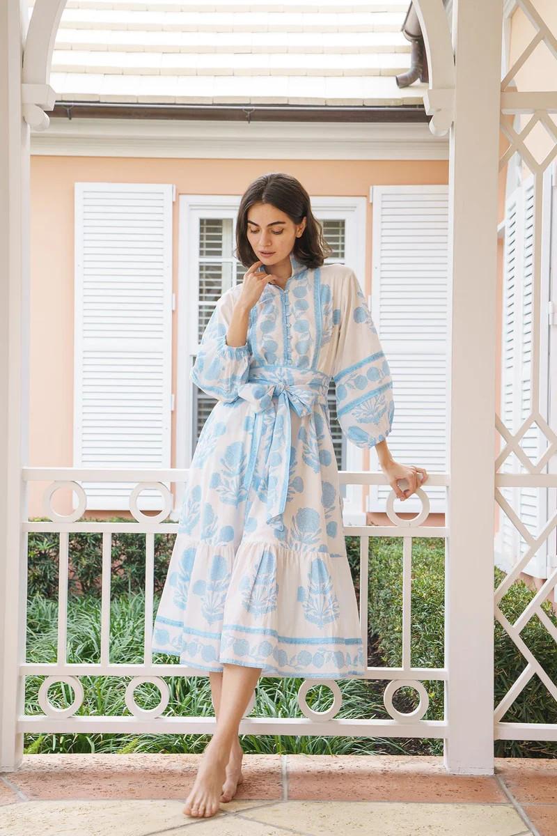 SUE SARTOR Flounce | Baby Blue SUE SARTOR Marigold | SUE SARTOR