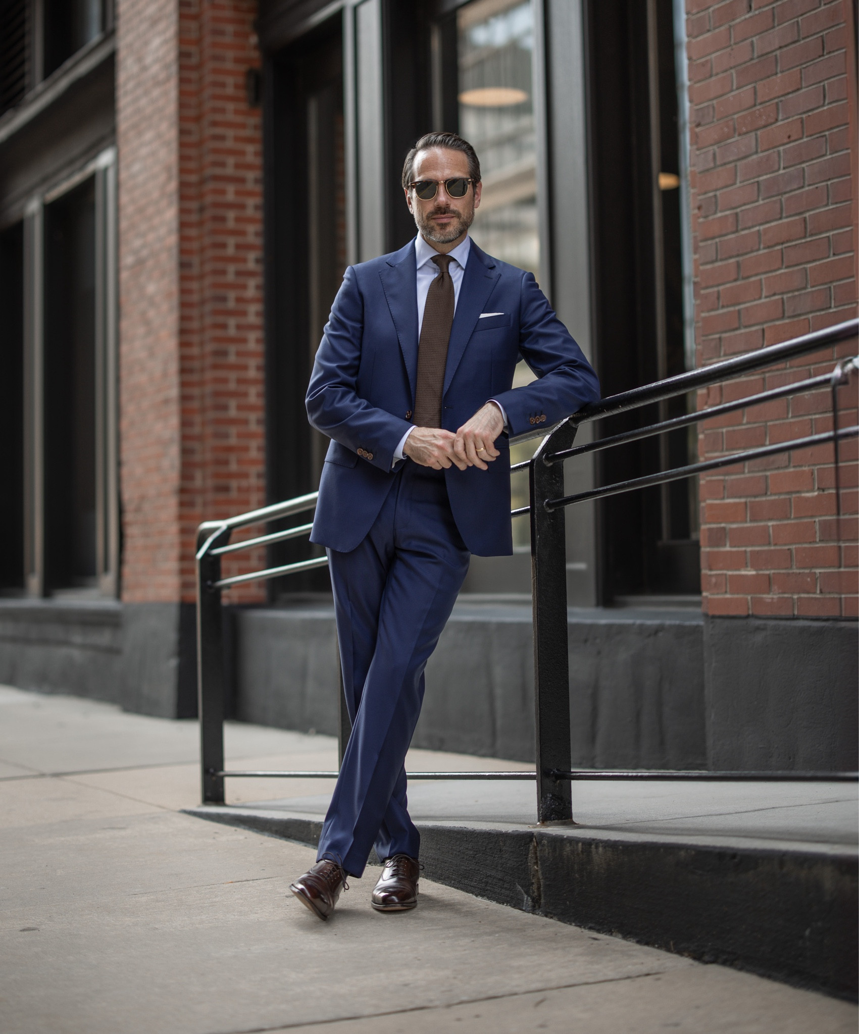 Here's a great classic business outfit idea featuring the incredibly versatile royal blue suit.

#LTKOver40 #LTKMens #LTKStyleTip