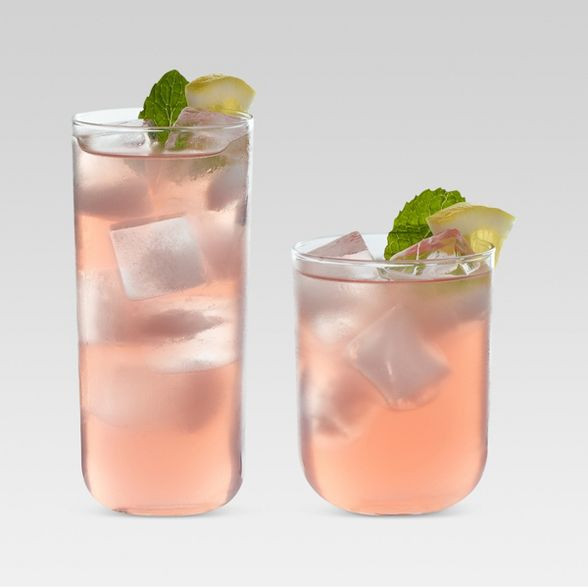 12pc Glass Alpha Assorted Tumbler Set - Project 62™ | Target